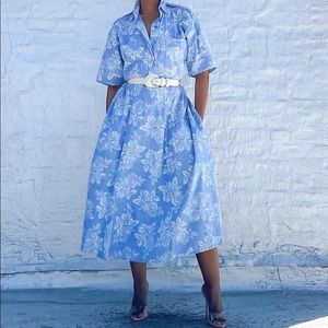 SOLD- Sarin Floral Dress